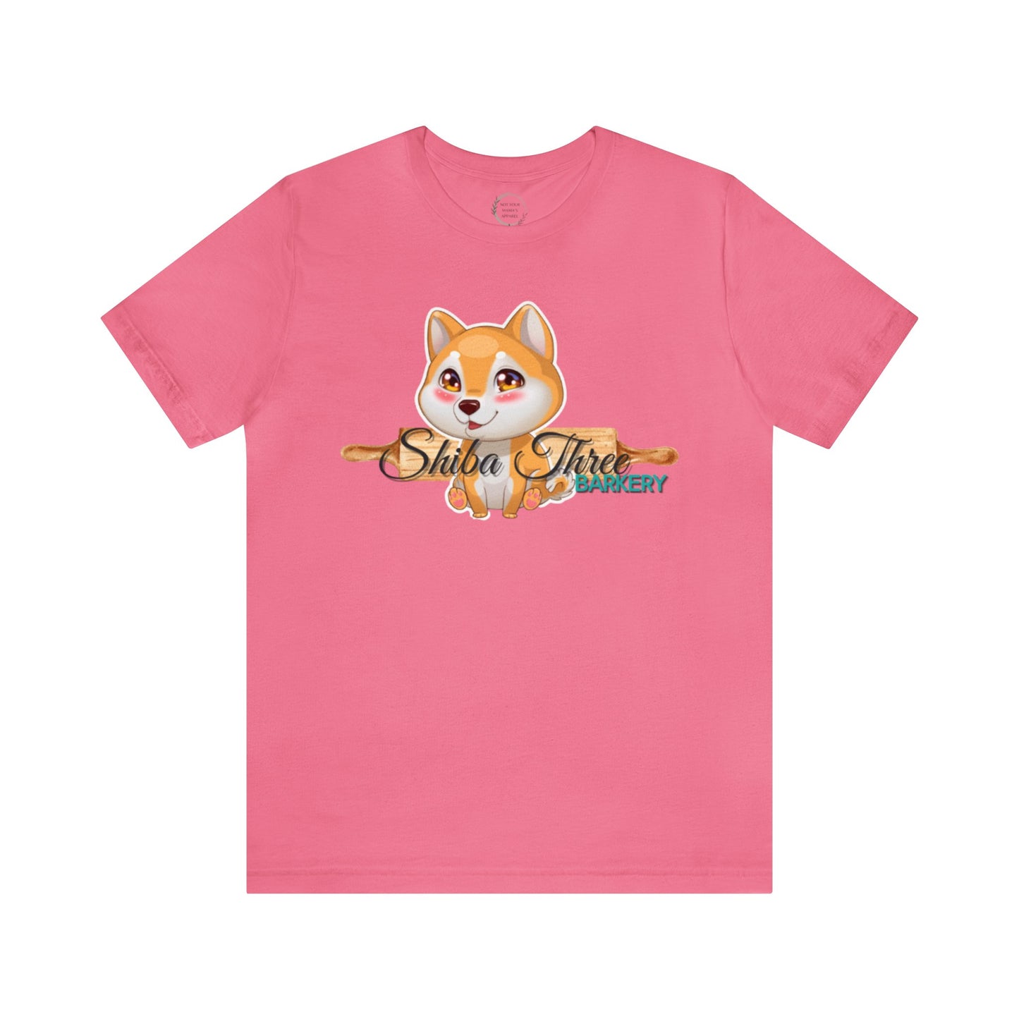 Shiba Three Barkery Short Sleeve T-Shirt