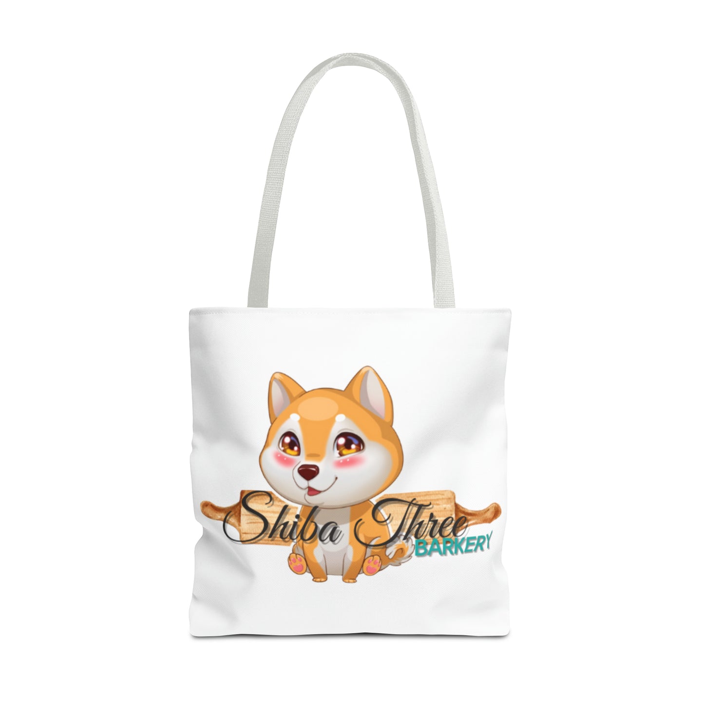 Shiba Three Barkery Tote Bag