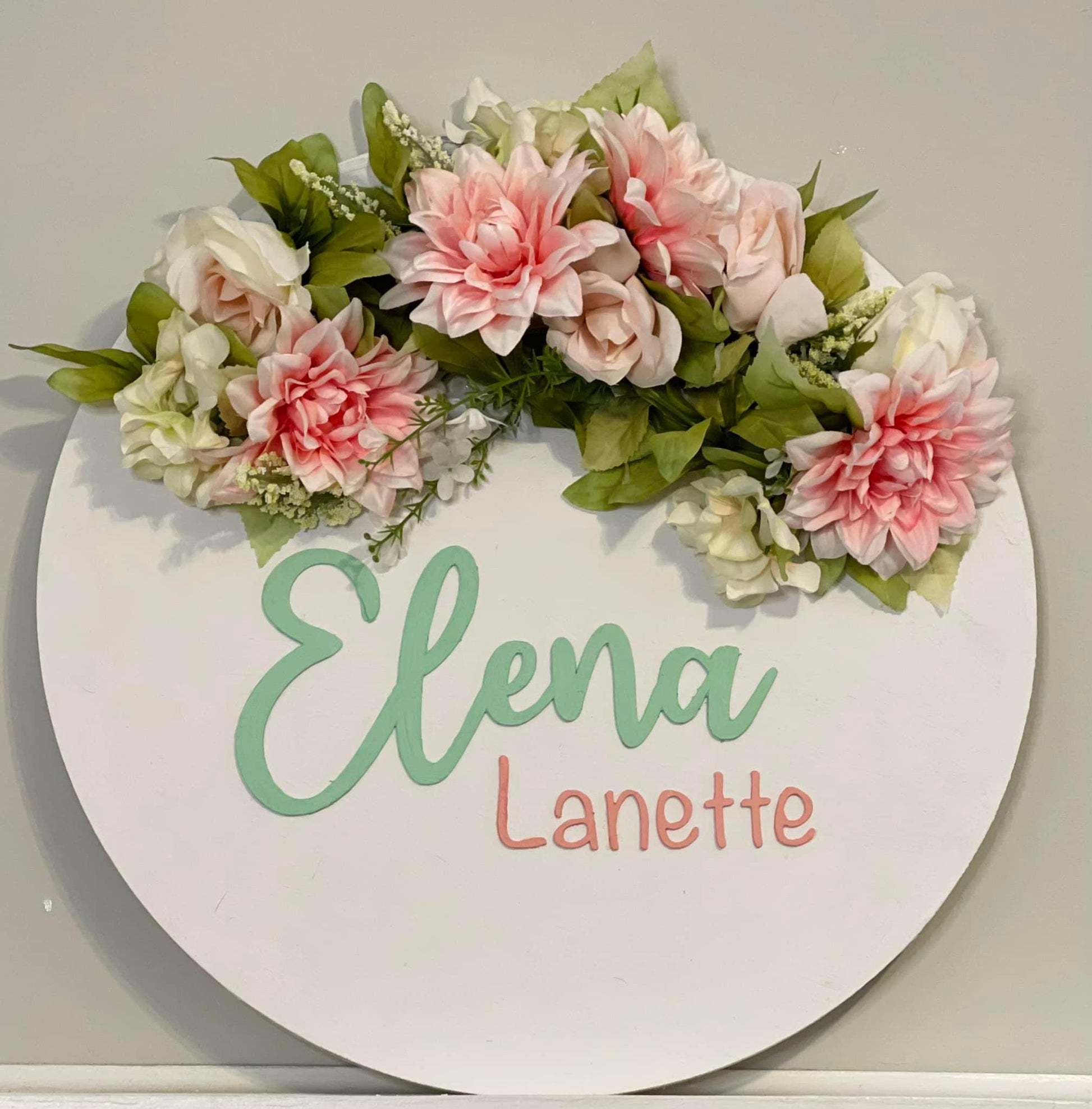 Custom Nursery Sign