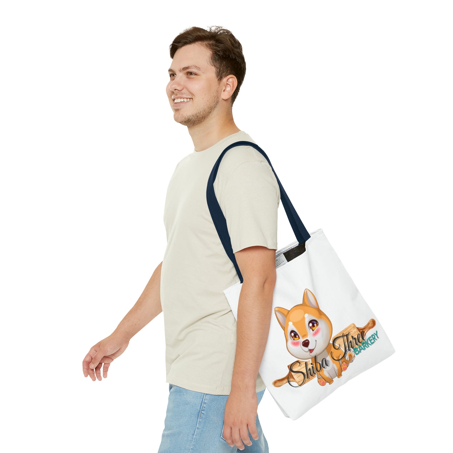 Shiba Three Barkery Tote Bag