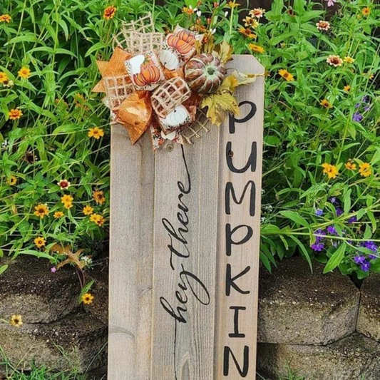 Fall Theme Porch Leaner Workshop