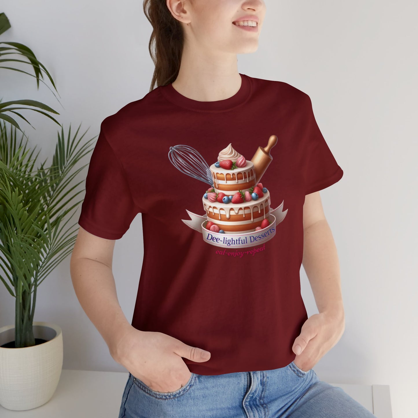 Dee-lightful Desserts Short Sleeve Tee