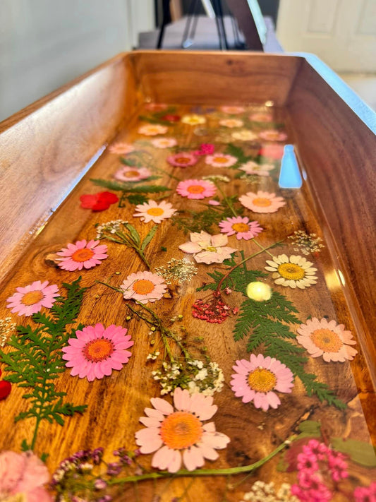 Personalized Resin Bowl Tray