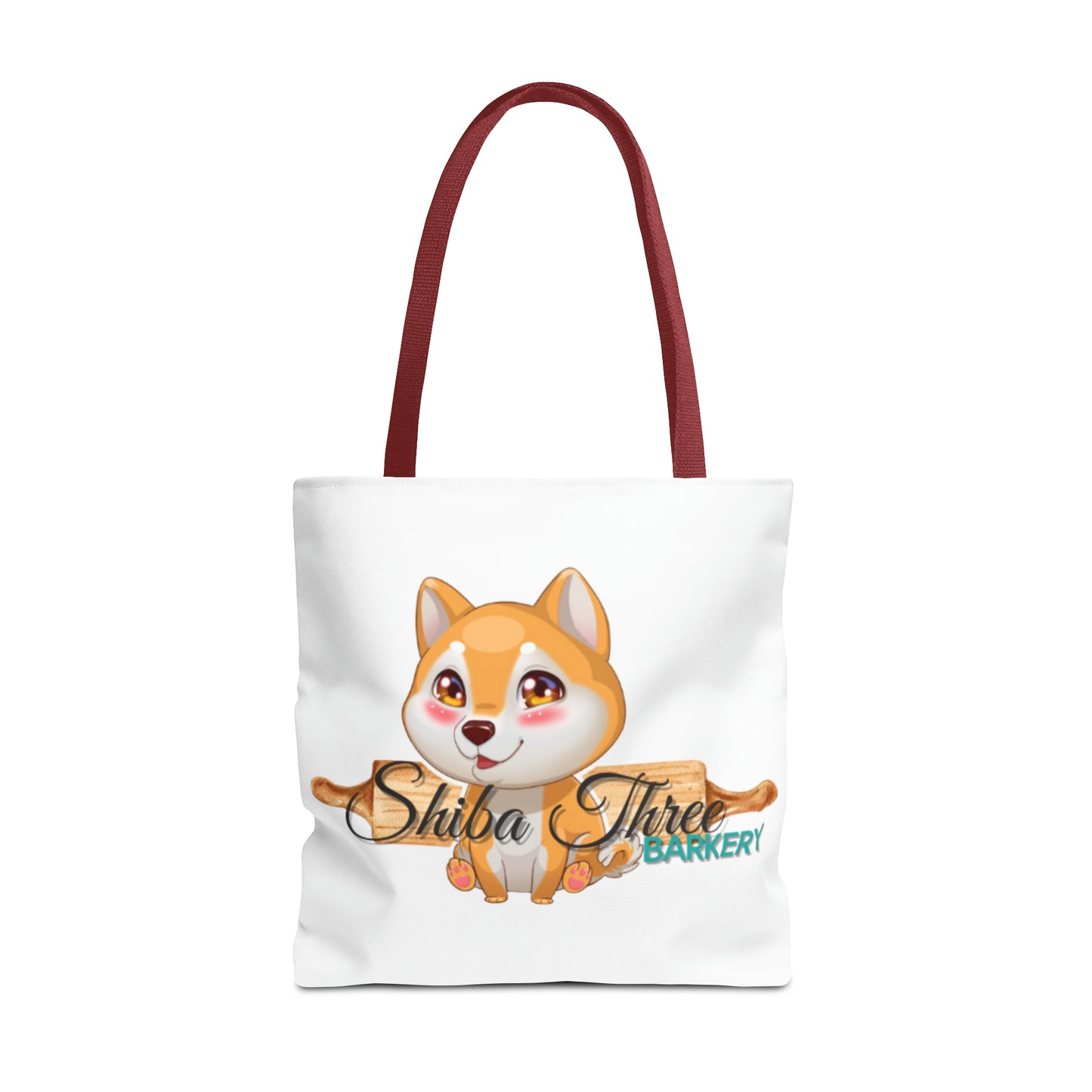 Shiba Three Barkery Tote Bag