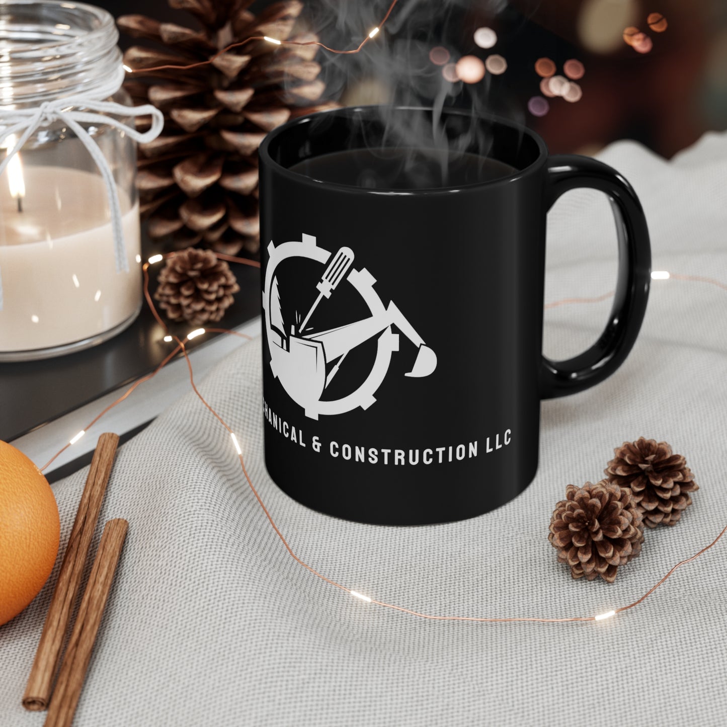 S&S Mechanical and Construction Mug Black