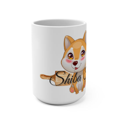 Shiba Three Barkery 15oz Coffee Mug