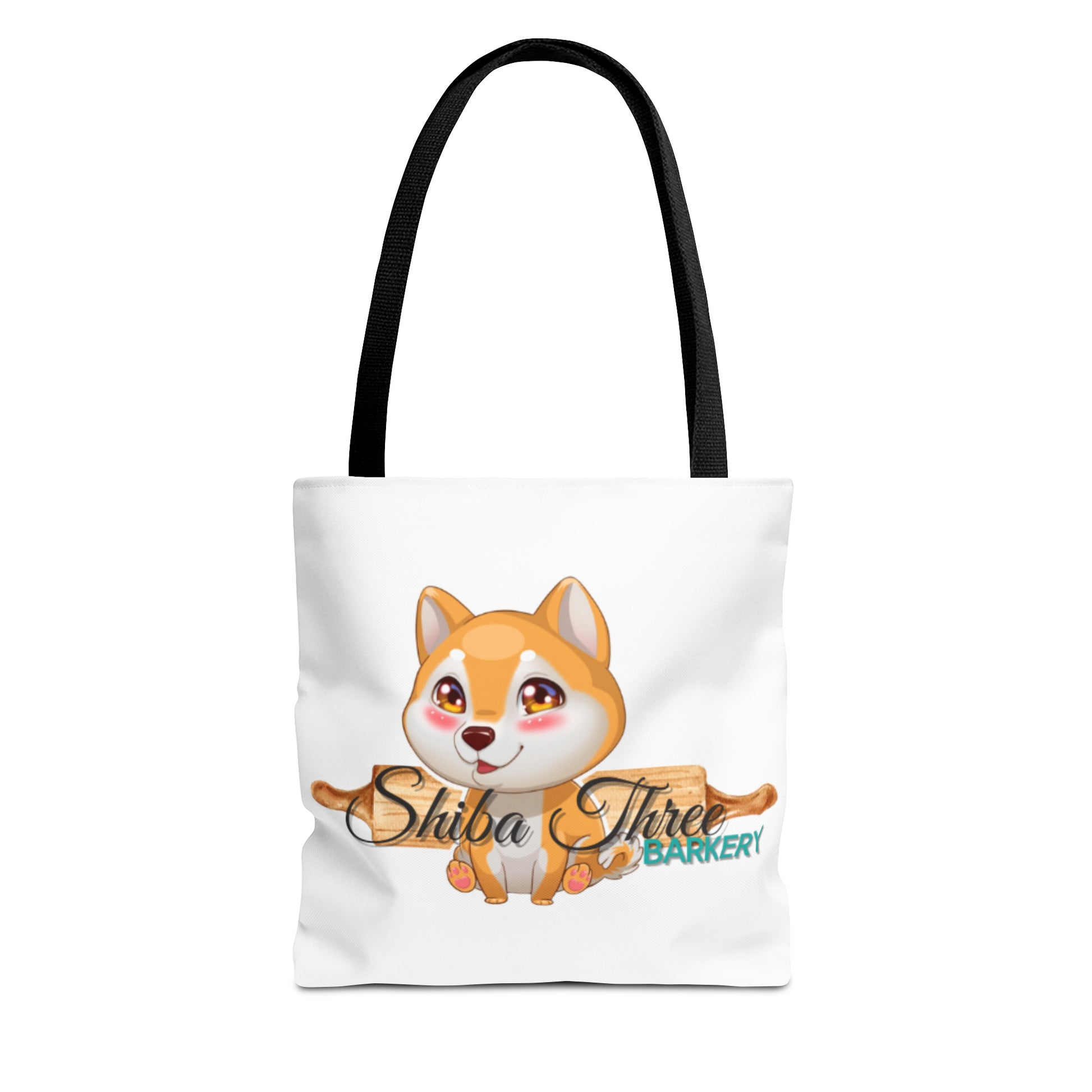 Shiba Three Barkery Tote Bag