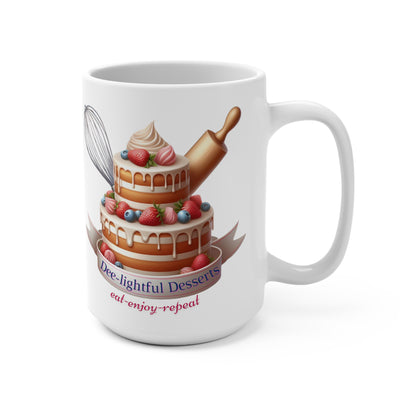 Dee-lightful Desserts 15oz Coffee Mug