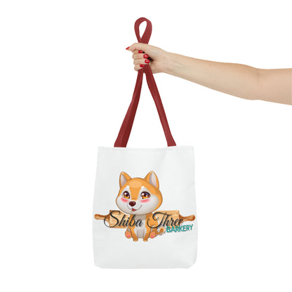 Shiba Three Barkery Tote Bag