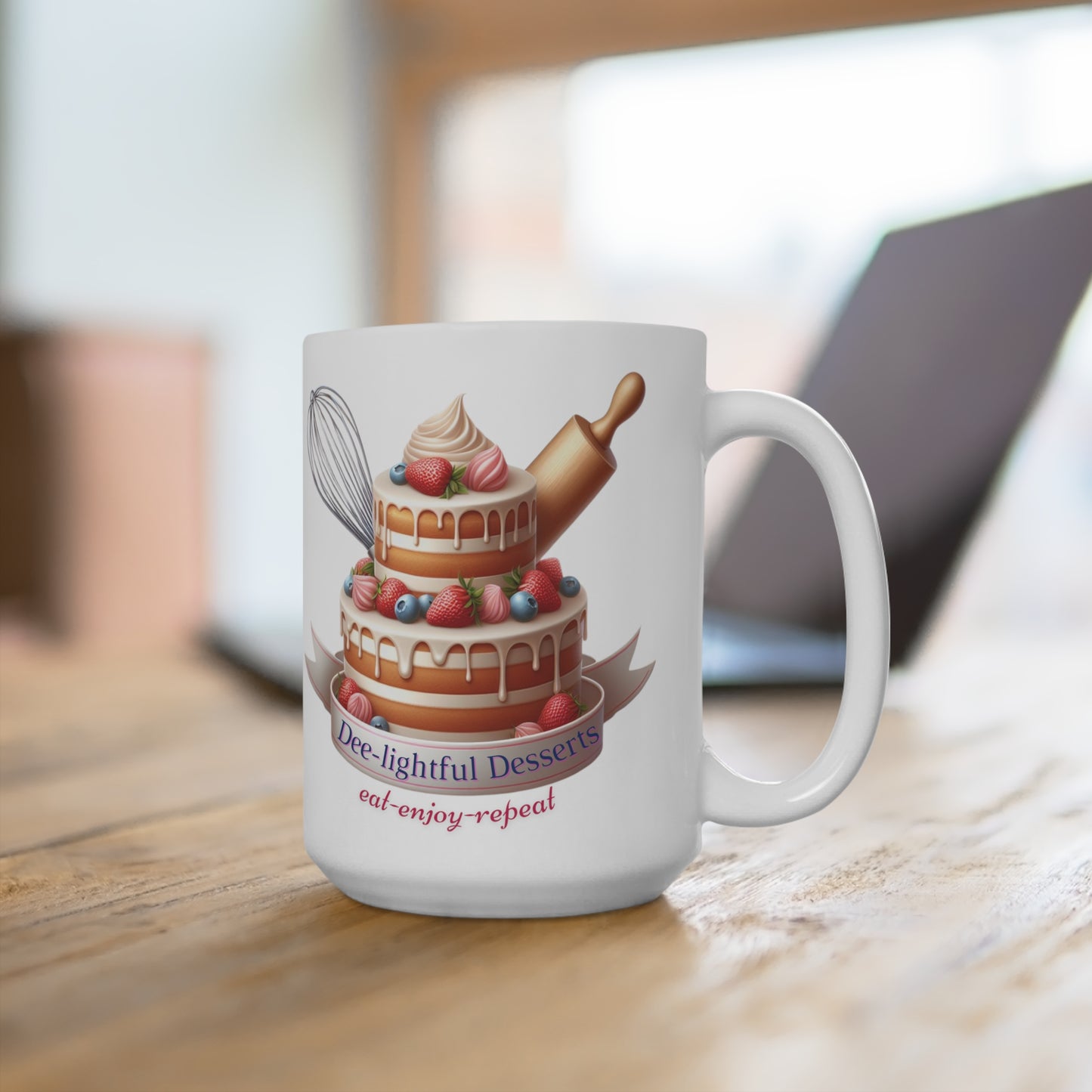 Dee-lightful Desserts 15oz Coffee Mug