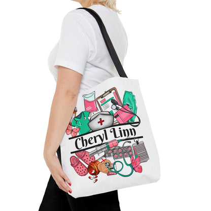 Custom Cheryl Nurse Tote Bag (AOP)