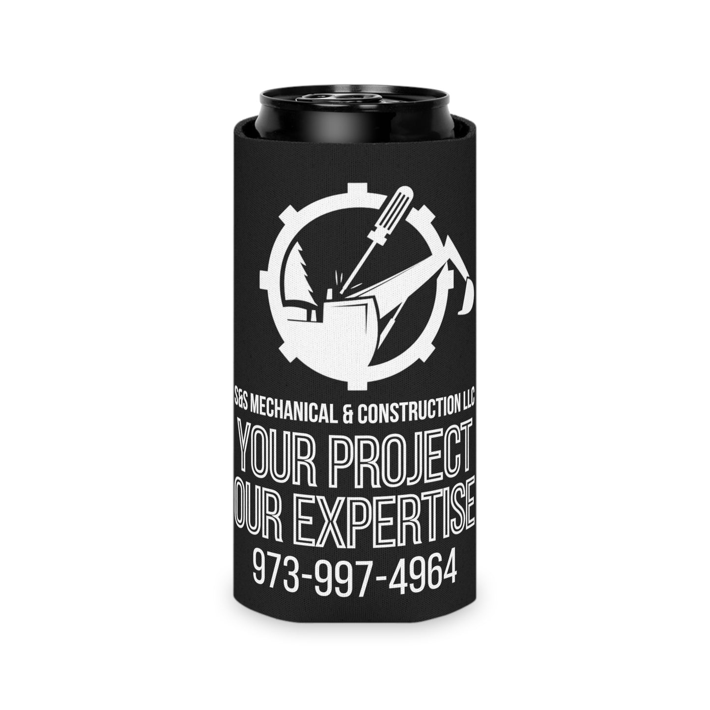 S&S Mechanical & Construction Koozie