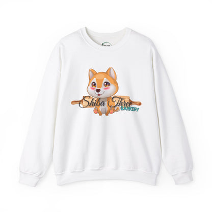 Shiba Three Barkery Crewneck Sweatshirt