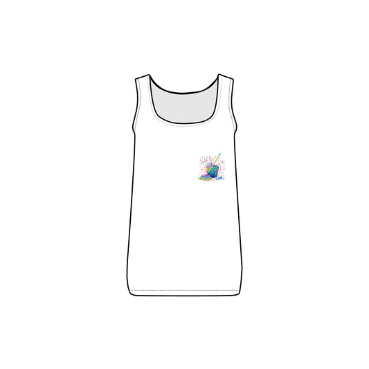 Tonilynn's House Cleaning Ribbed Tank