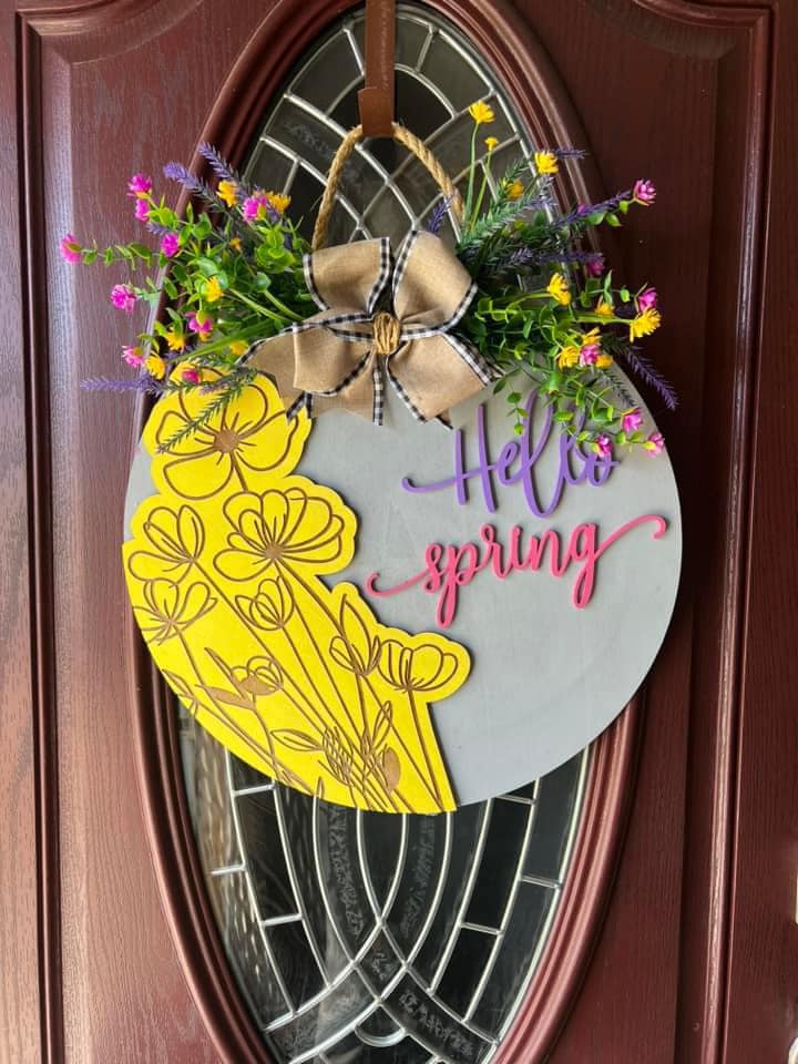 Spring Door Hanger Workshop