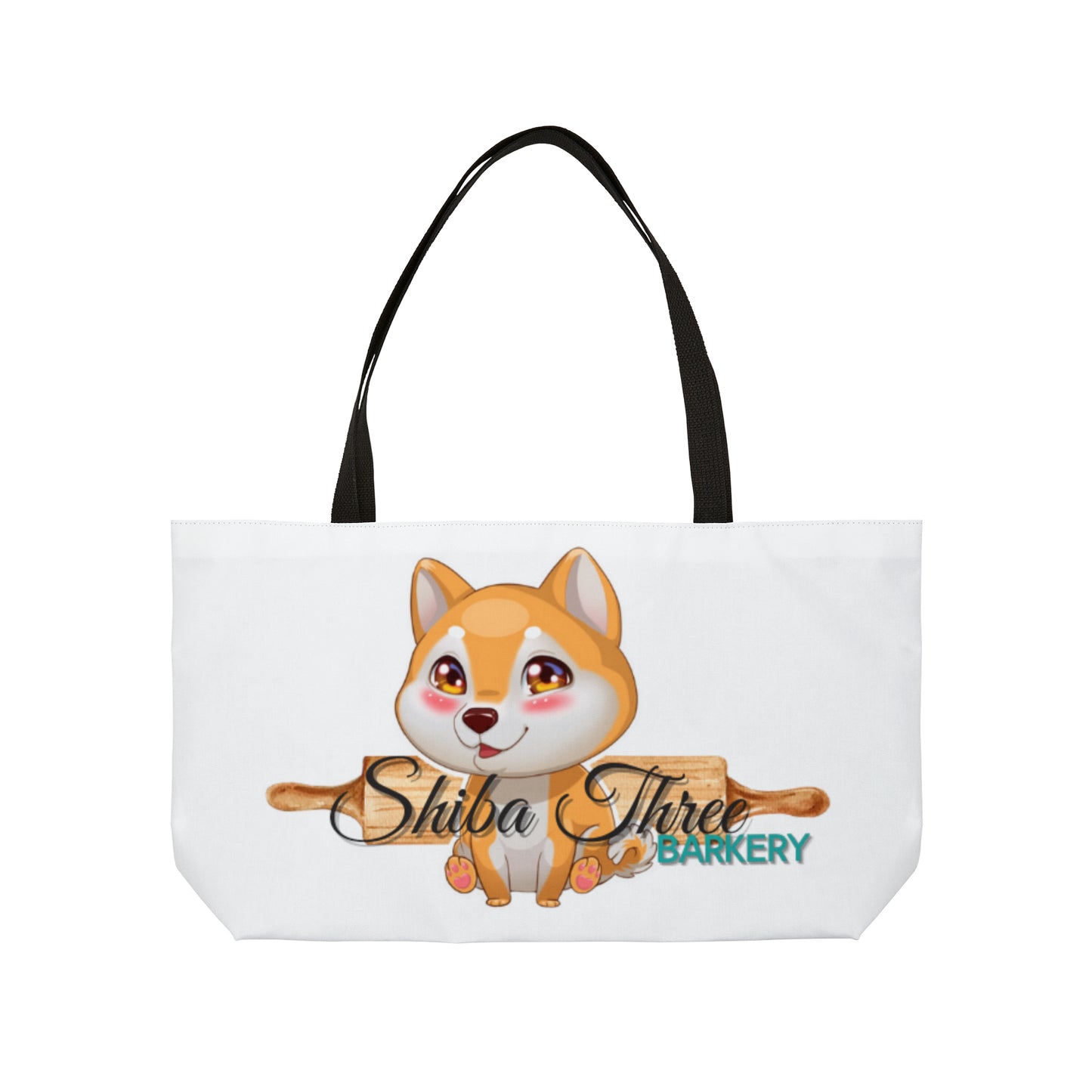 Shiba Three Barkery Weekender Tote Bag