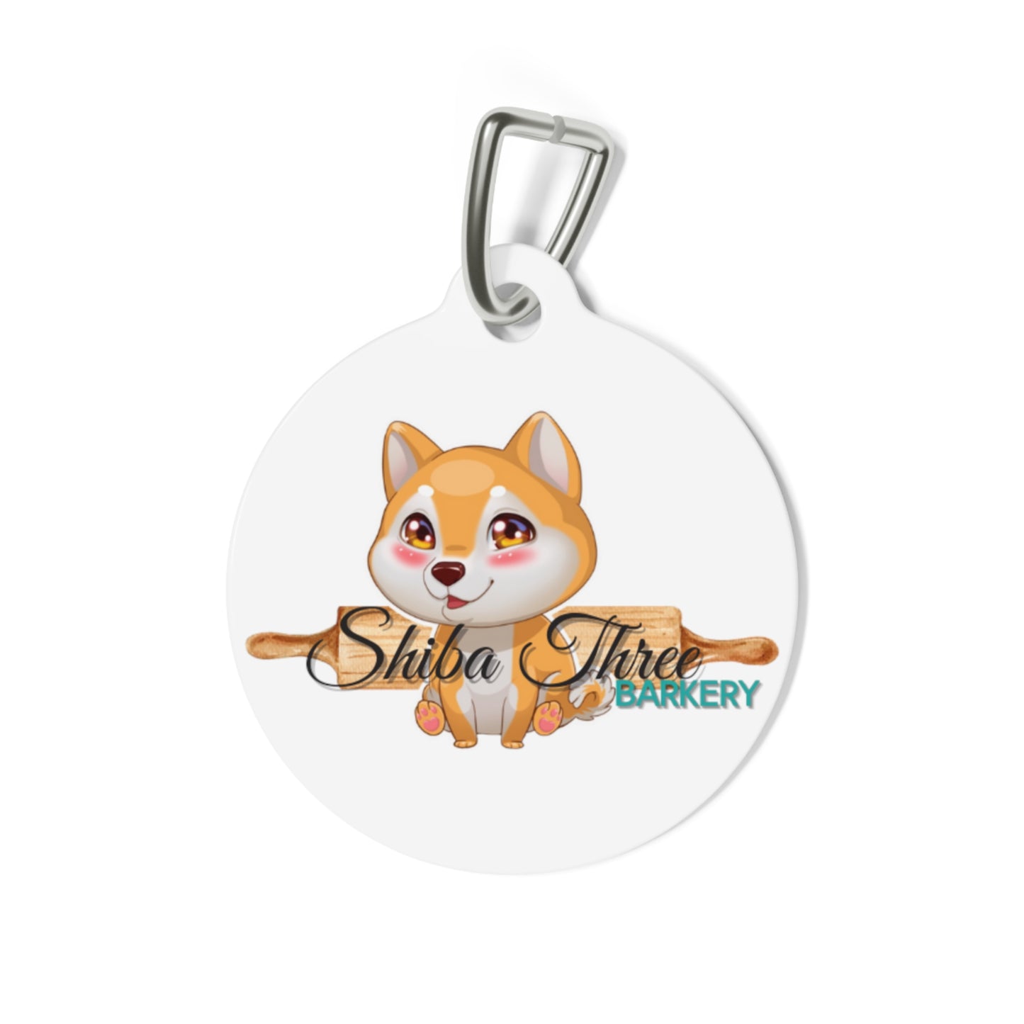 Customizable Shiba Three Barkery Pet Tag