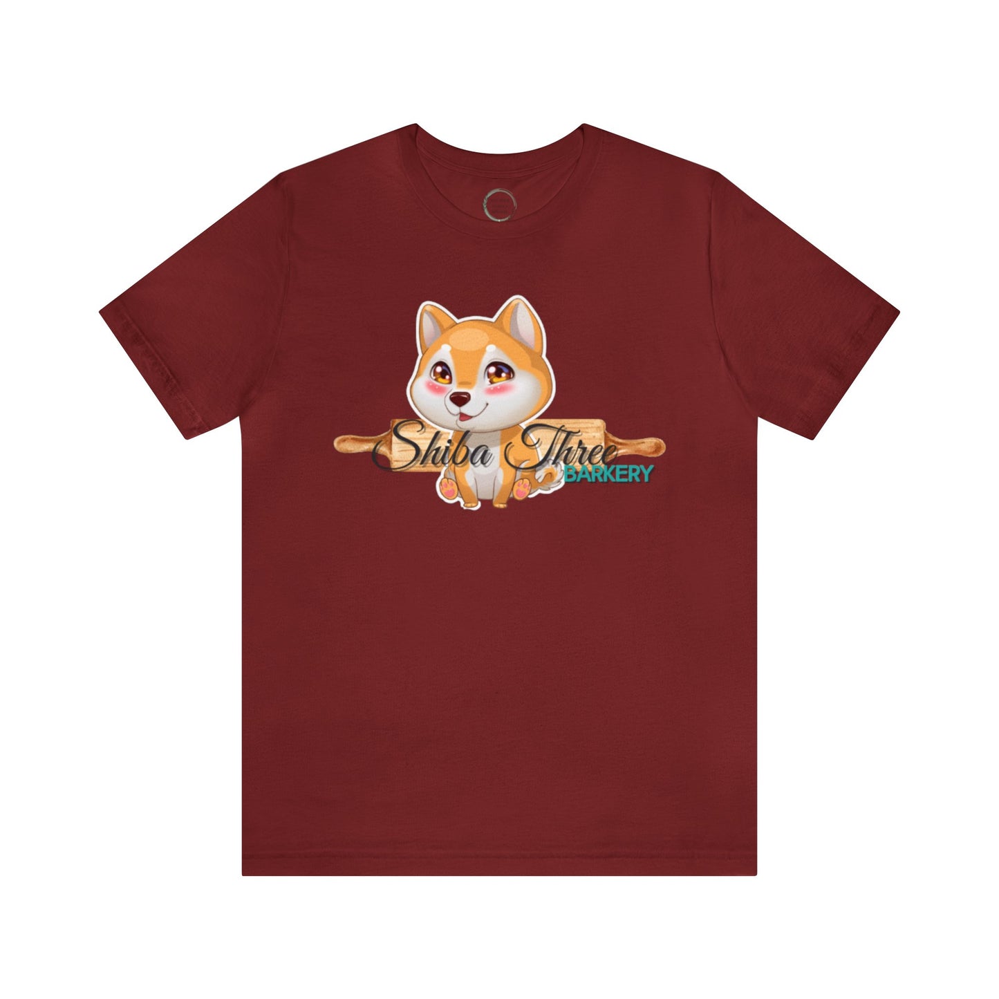 Shiba Three Barkery Short Sleeve T-Shirt