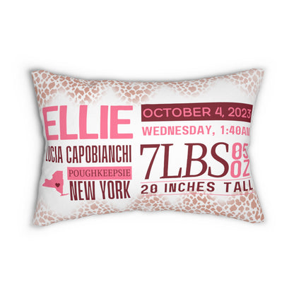 Custom Lumbar Pillow Ellie 2