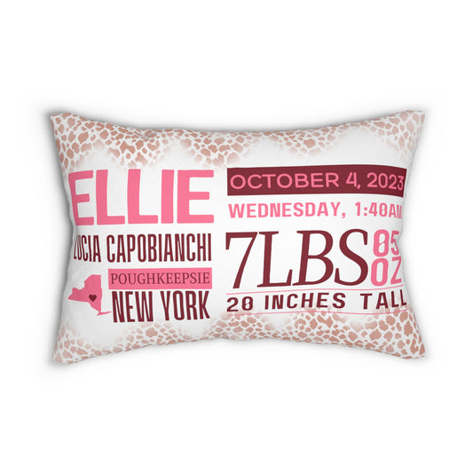 Custom Lumbar Pillow Ellie 2