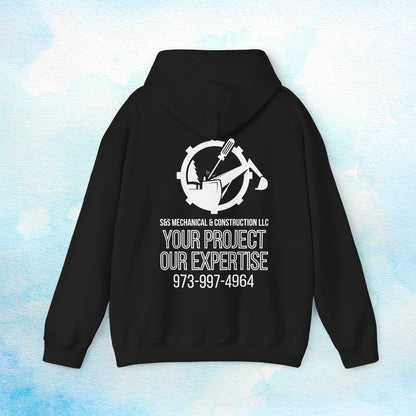 S&S Mechanical and Construction Hooded Sweatshirt