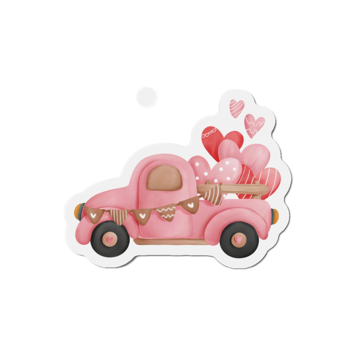 Pink Truck Valentines Magnet Not Your Mamas Farmhouse 3905