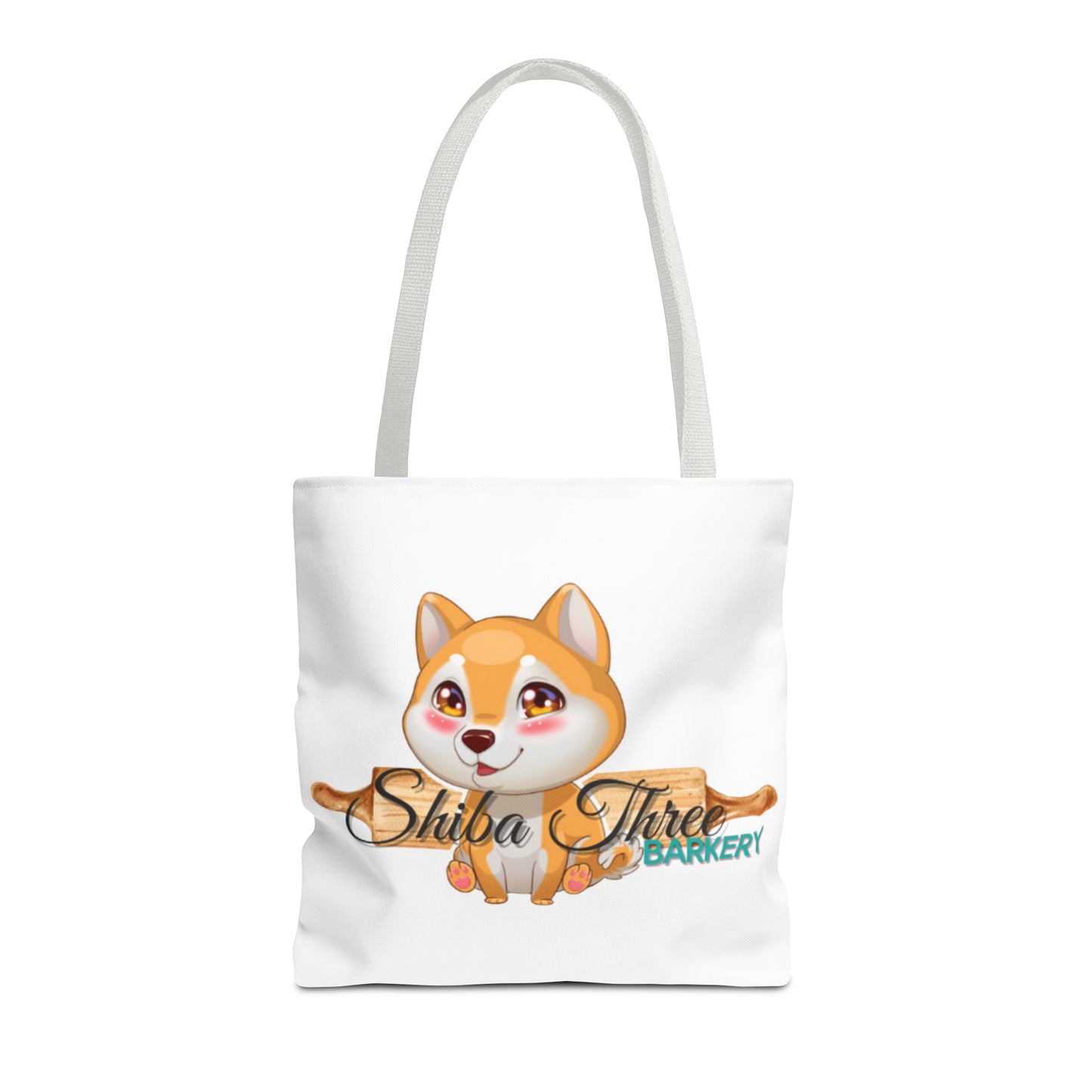 Shiba Three Barkery Tote Bag