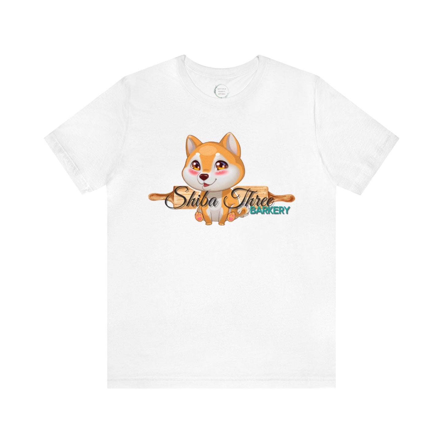 Shiba Three Barkery Short Sleeve T-Shirt