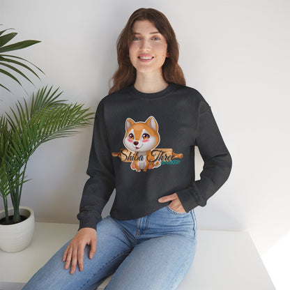 Shiba Three Barkery Crewneck Sweatshirt