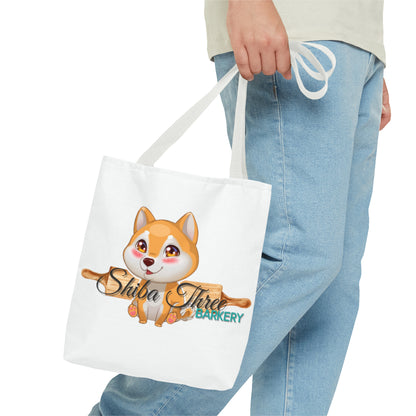 Shiba Three Barkery Tote Bag