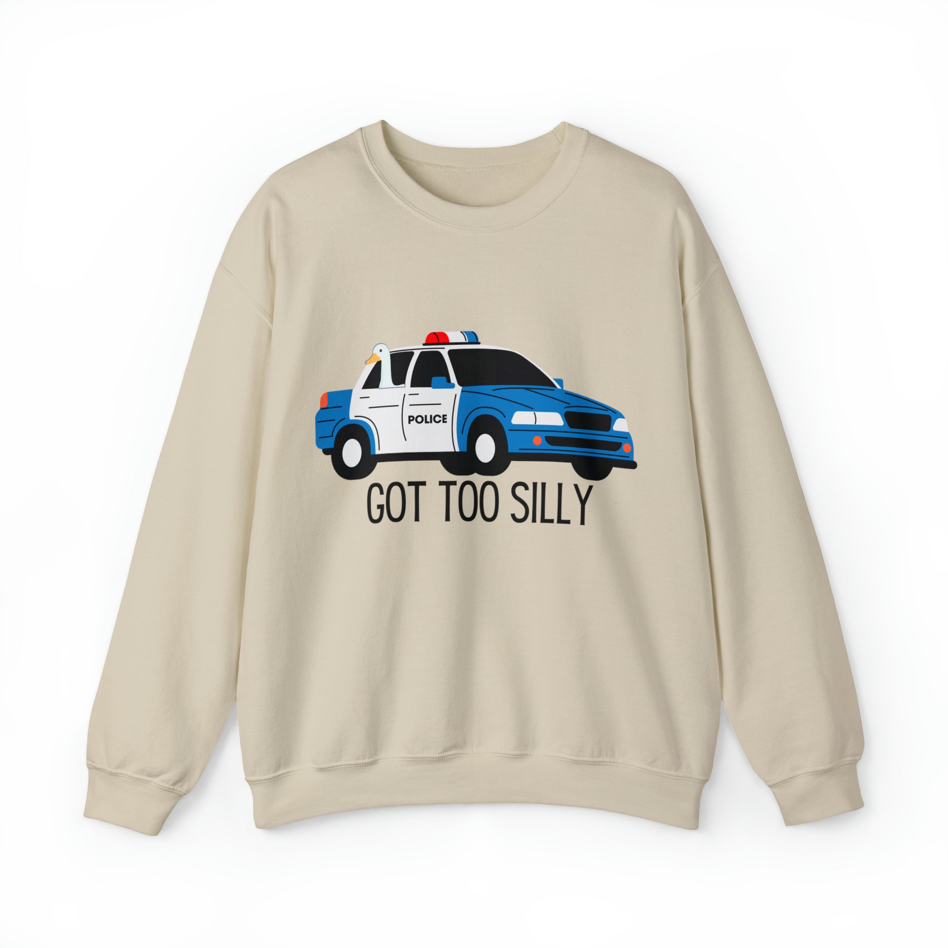 Got Too Silly Unisex Heavy Blend™ Crewneck Sweatshirt - Not Your Mama’s Farmhouse