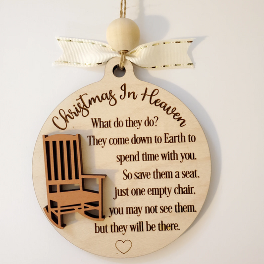 Christmas In Heaven Ornament