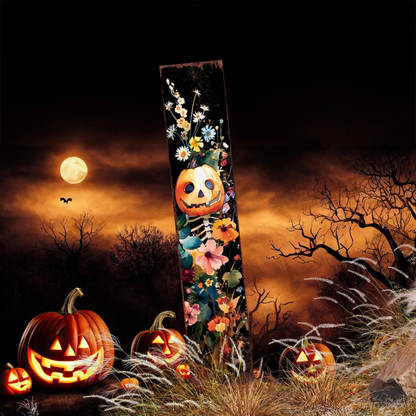 Halloween Garden Stake Jack O Lantern