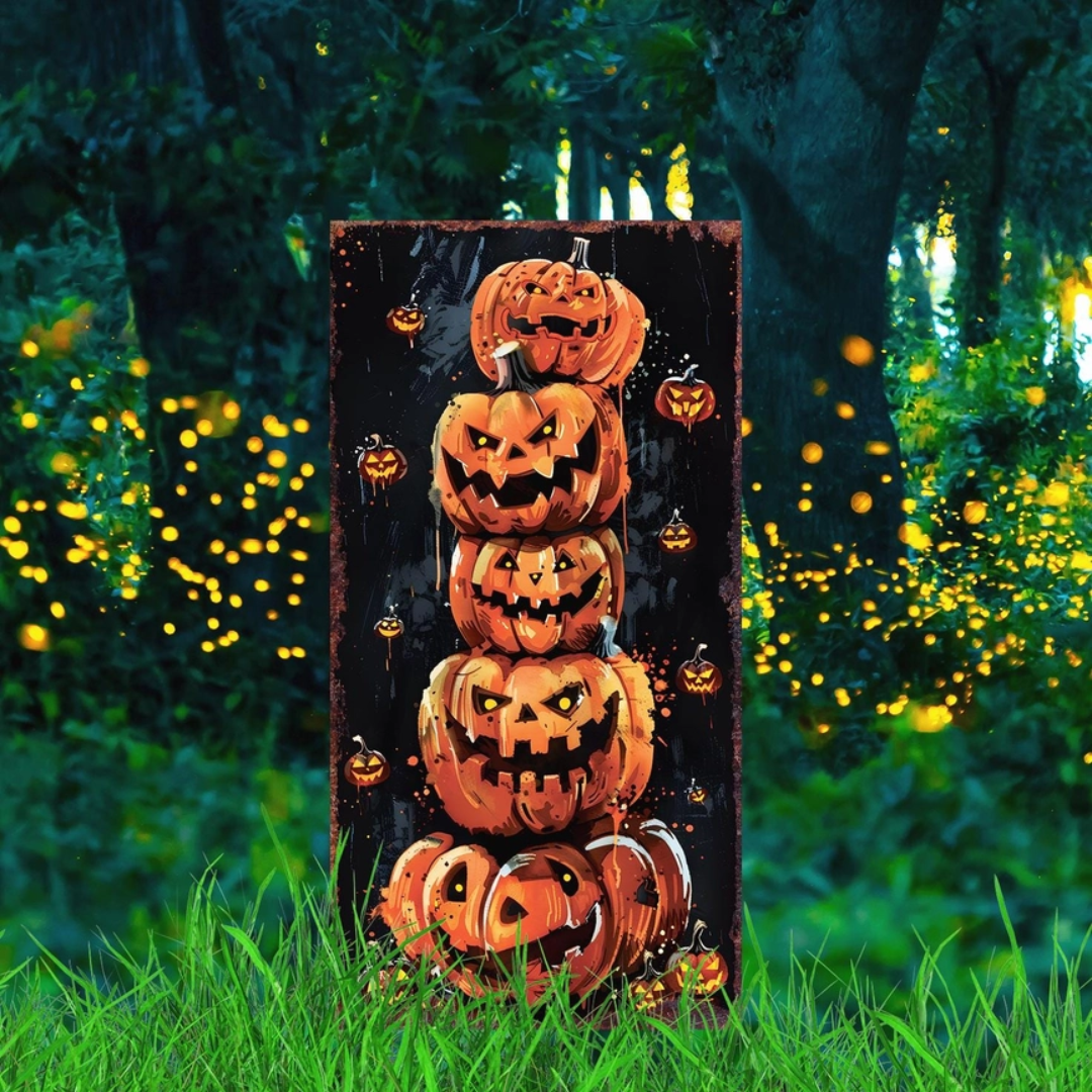 Halloween Jack O’ Lantern Garden Stake