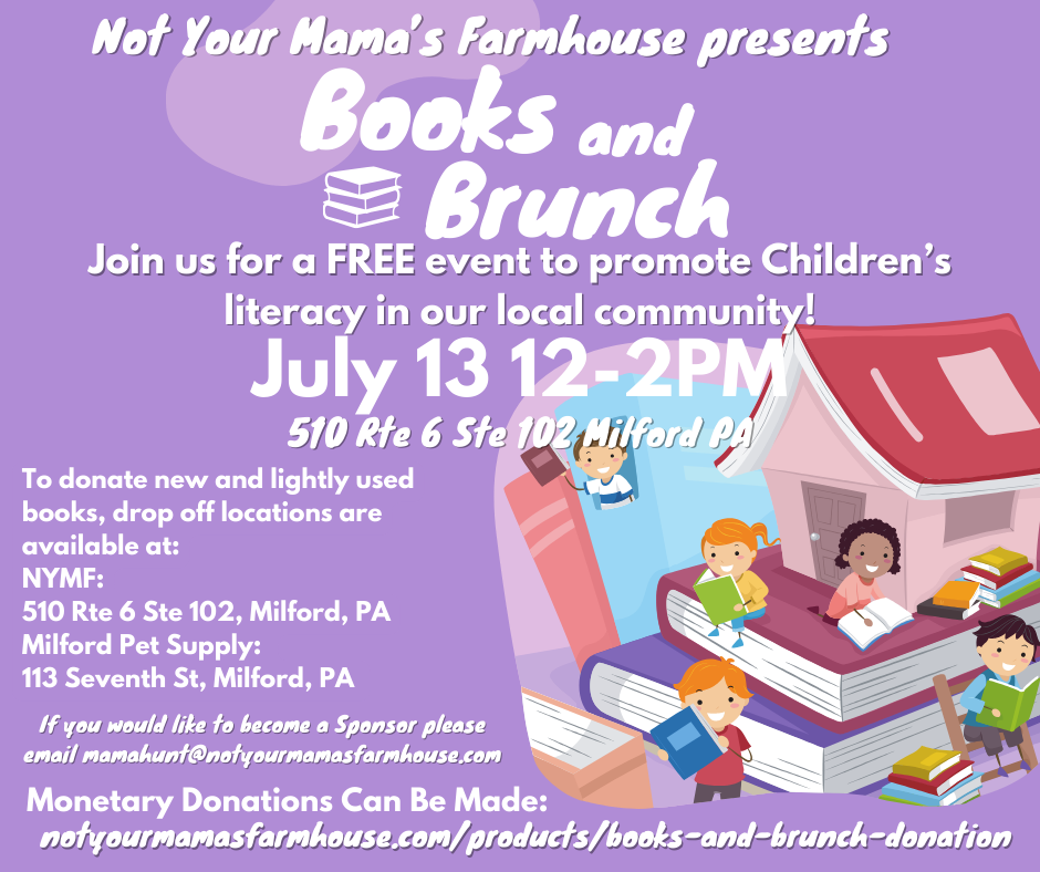 Books and Brunch Donation