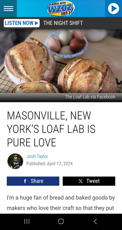 Sourdough-Making Workshop by The Loaf Lab