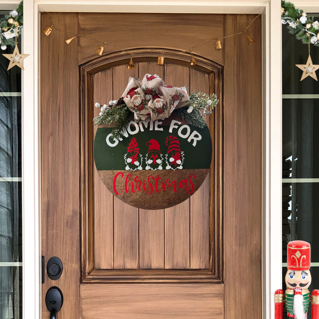 Christmas Wood Door Hanger (Private Event)