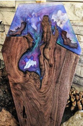 Epoxy Wood Coffin Cutting Board Class