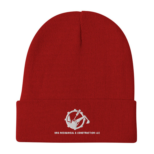 S&S Mechanical and Construction Embroidered Beanie